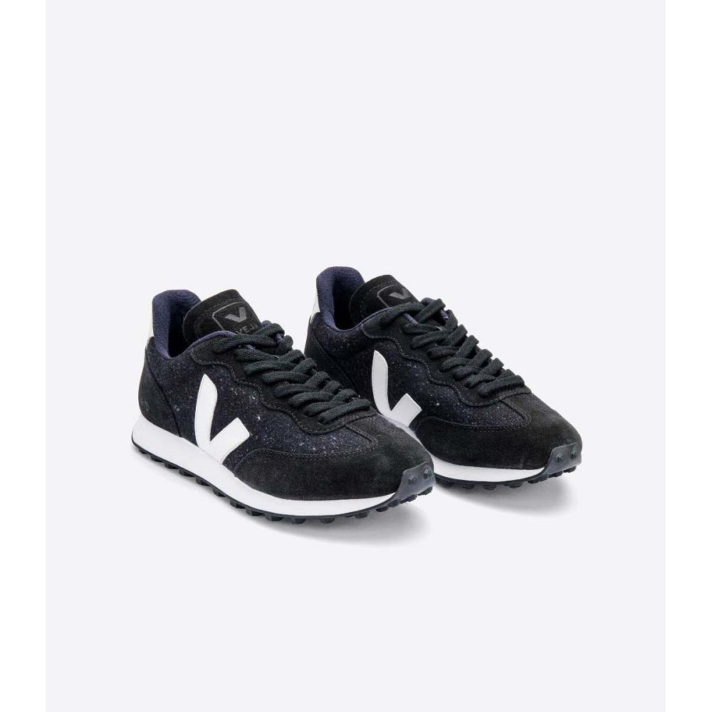 Veja RIO BRANCO FLANNEL Women's Running Shoes Black | NZ 421ILH